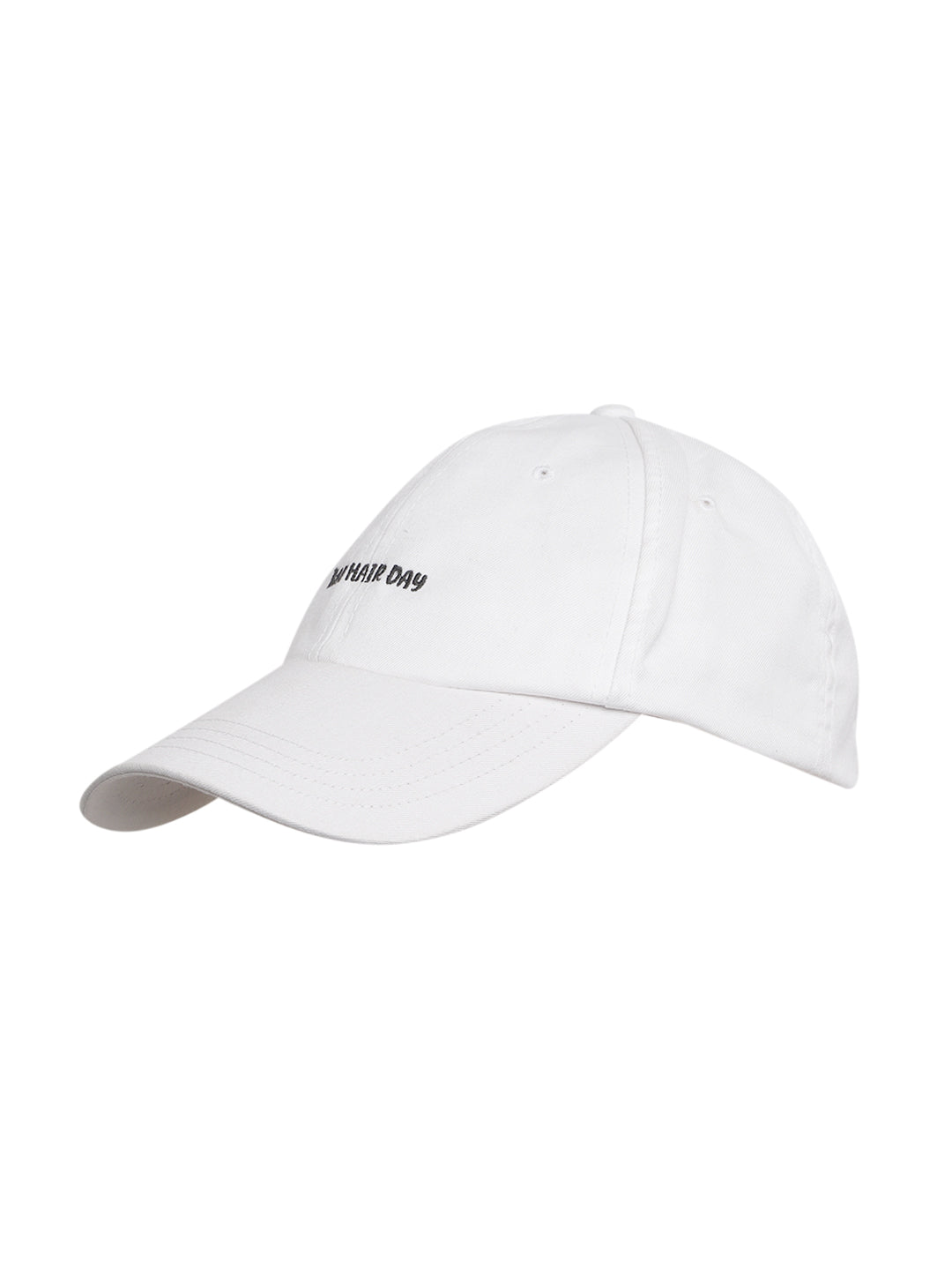Blueberry BAD HAIR DAY embroidery White baseball cap