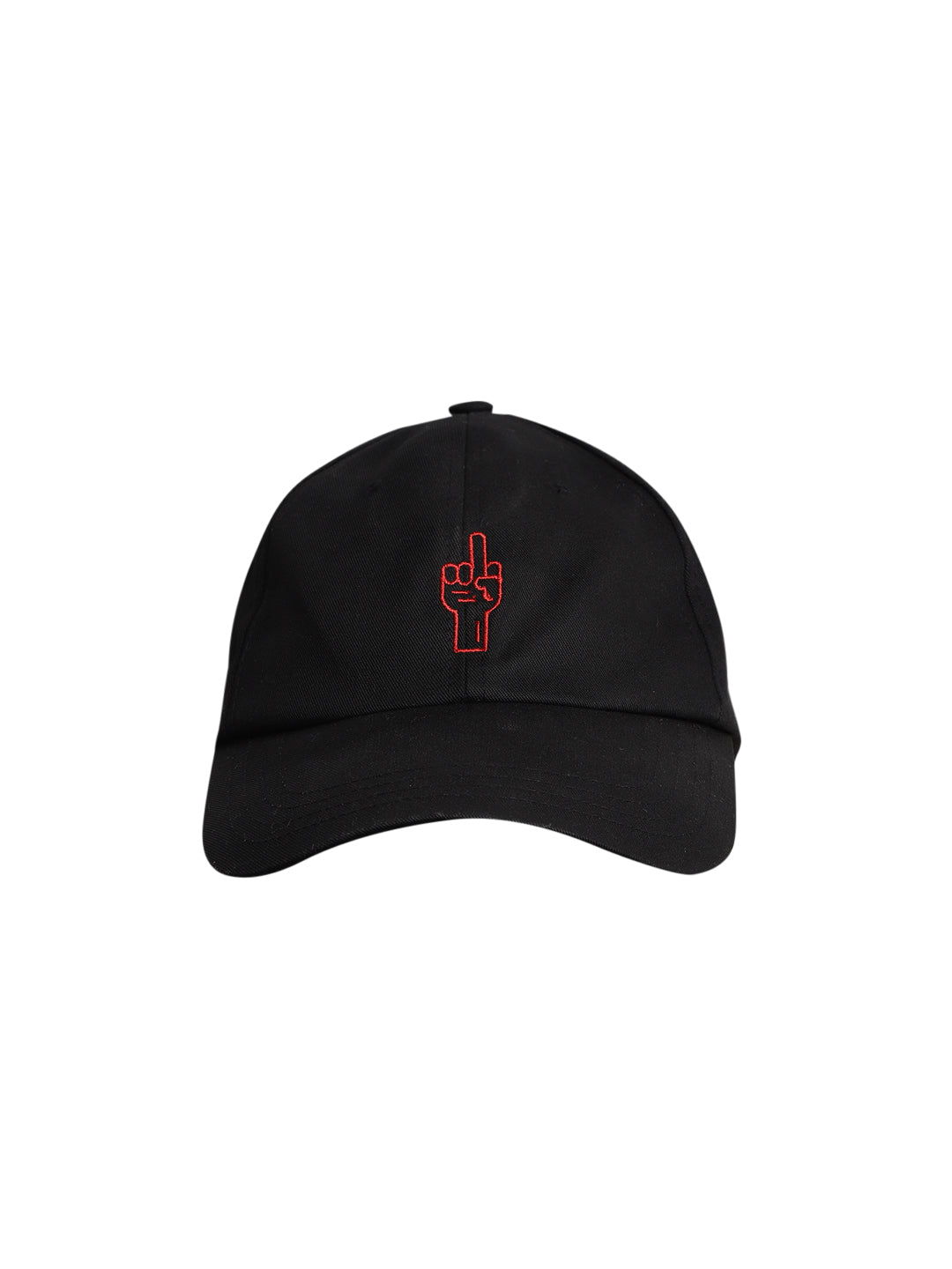 Blueberry Black Hand embroidery black baseball cap