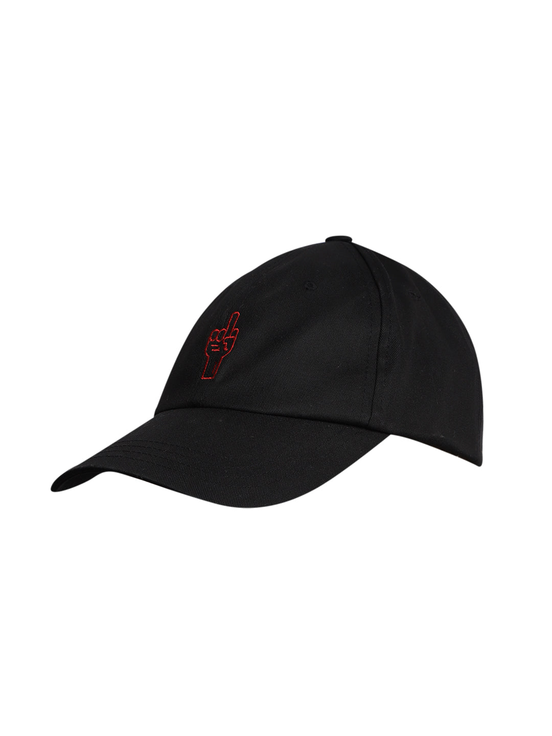 Blueberry Black Hand embroidery black baseball cap