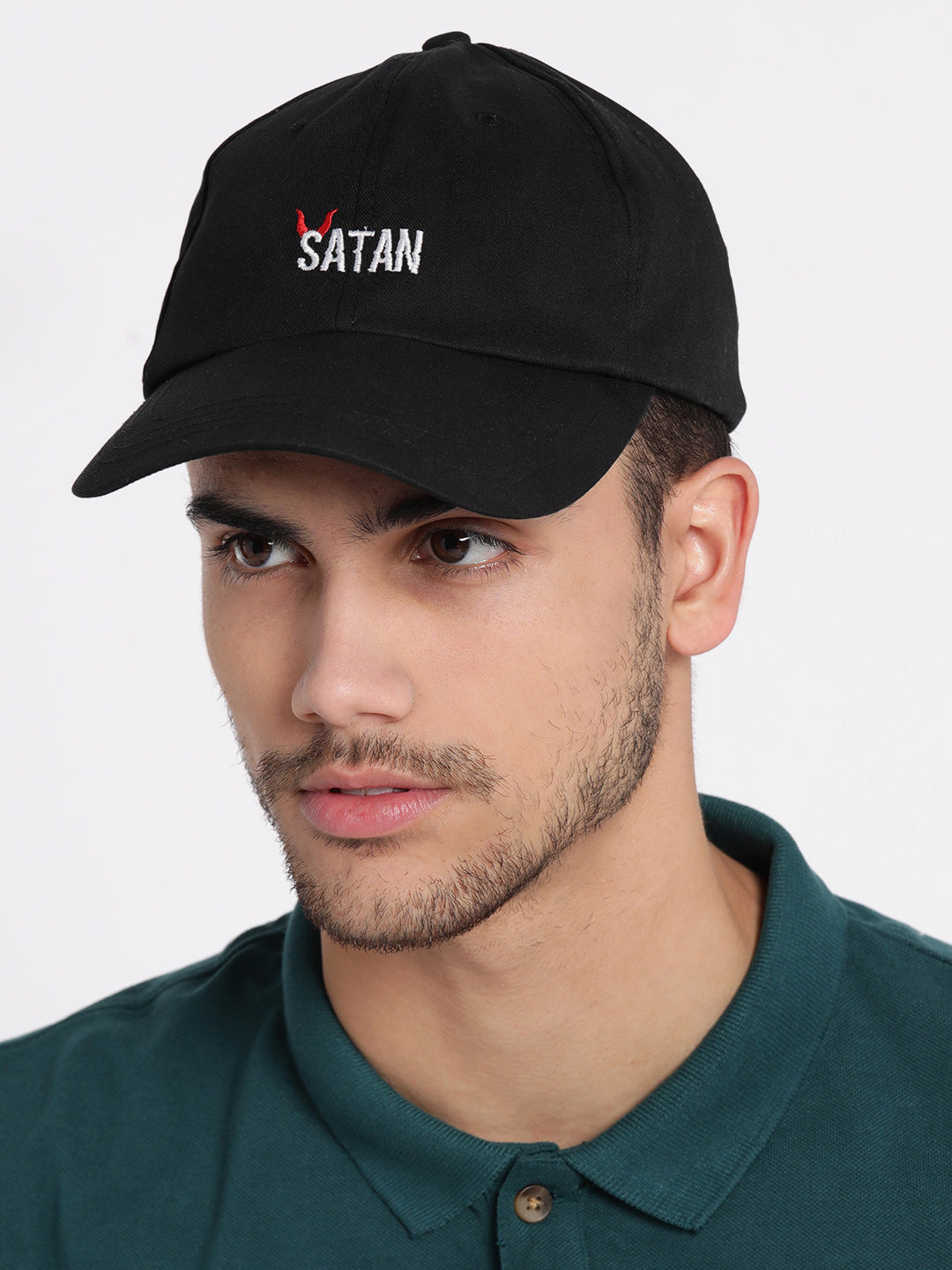 Blueberry SATAN embroidery baseball cap