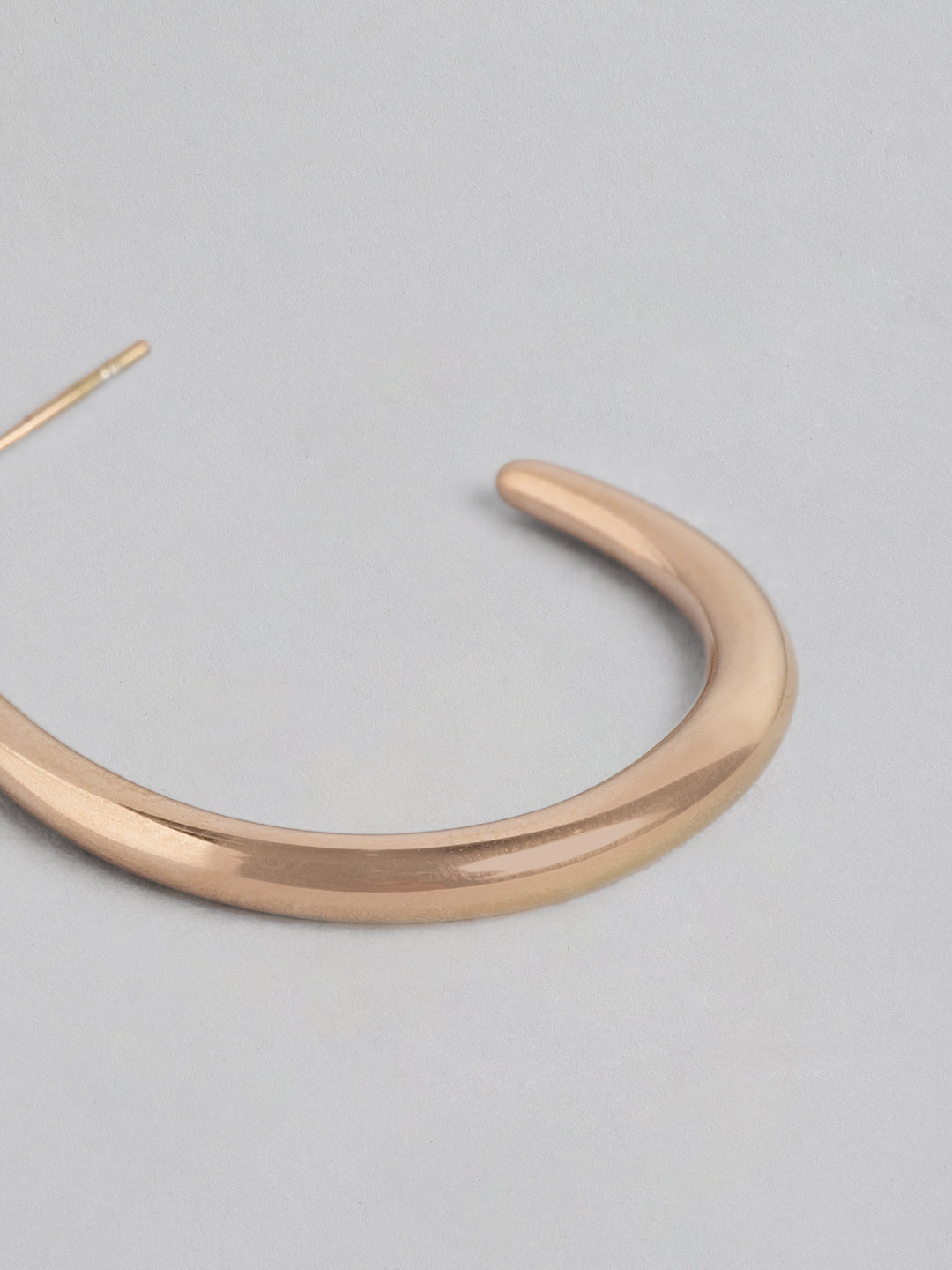 Blueberry Gold plated hoop earring