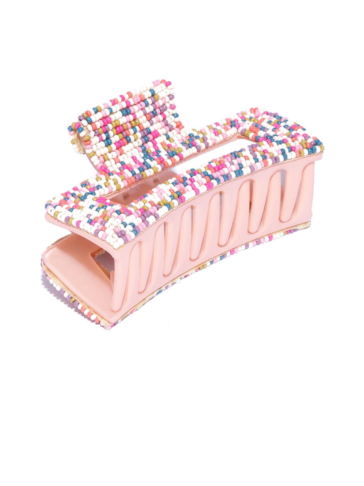 Blueberry Multi bead embellished hair clutches