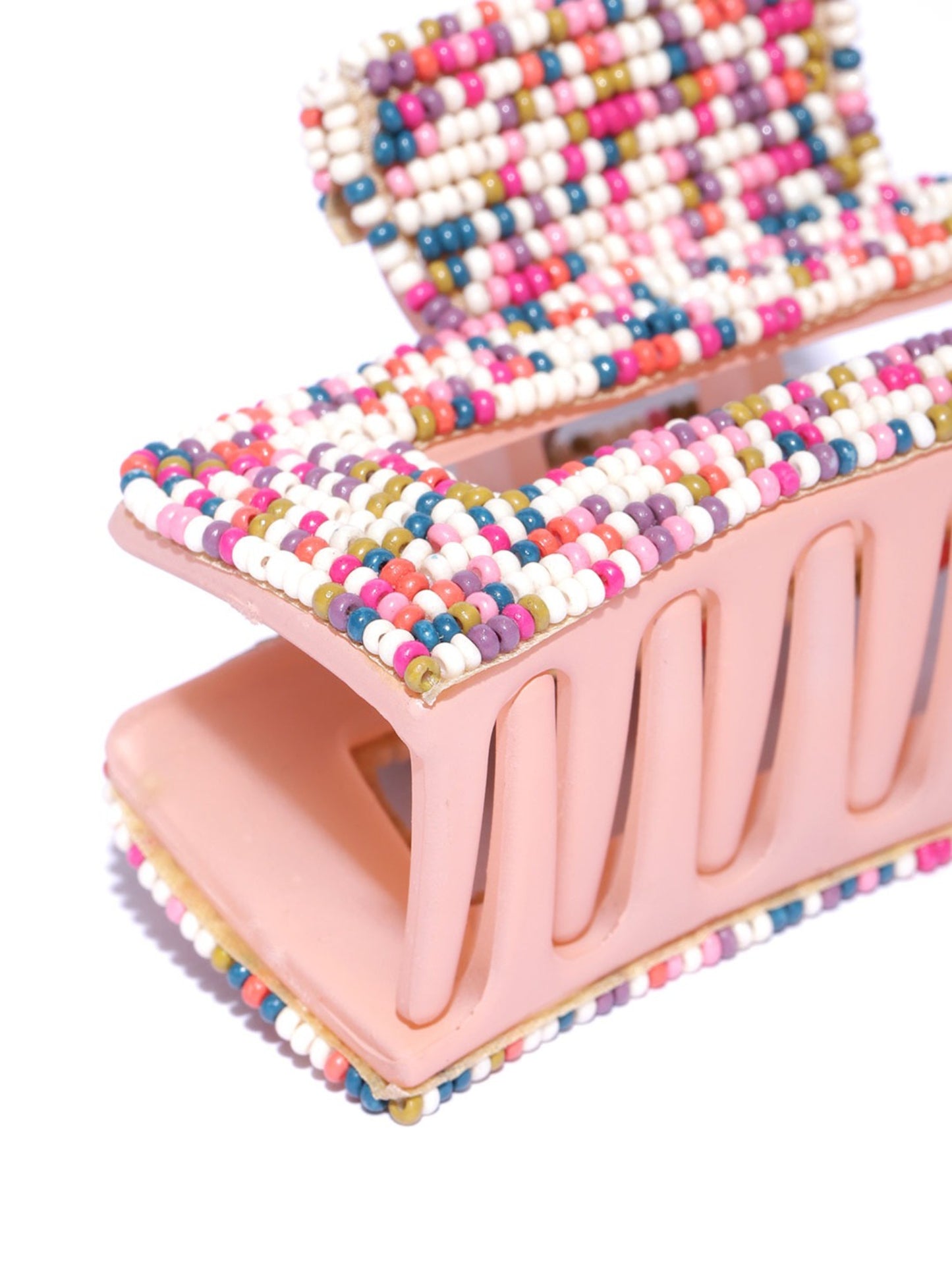 Blueberry Multi bead embellished hair clutches