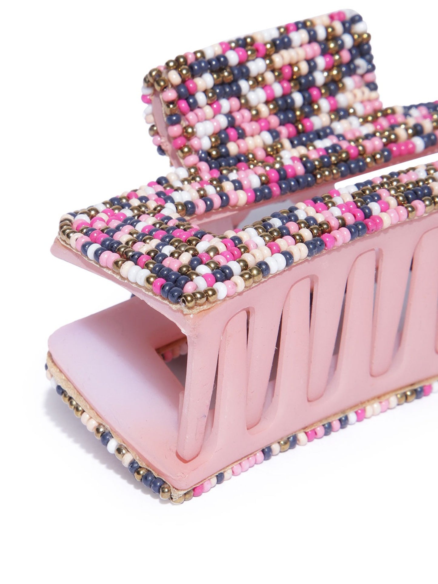 Blueberry Multi bead embellished hair clutches