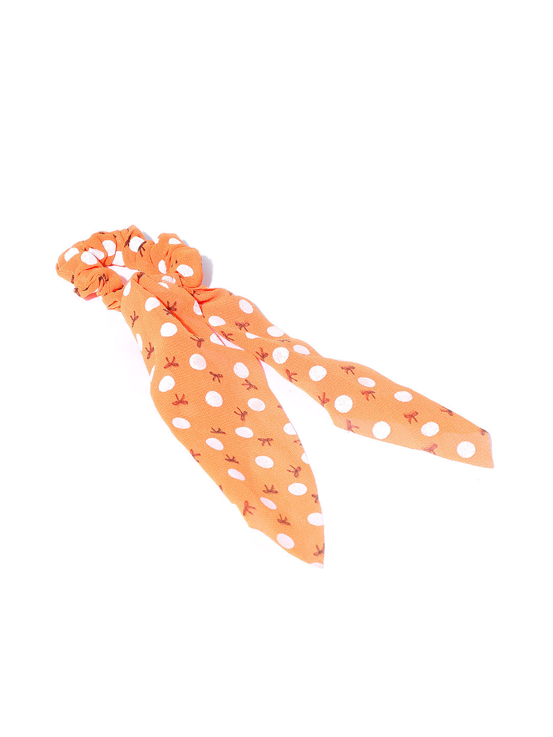 Blueberry KIDS set of 5 multi polka detailing scrunchies