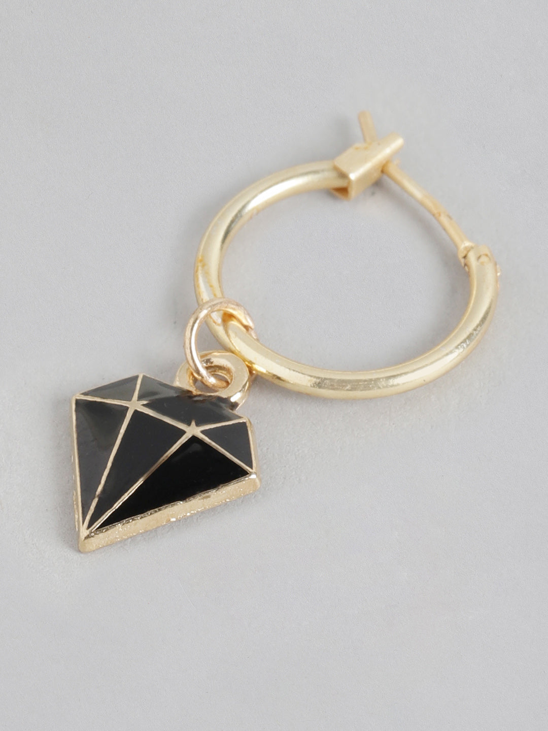 Blueberry KIDS combo gold plated diamond and astronaut earring