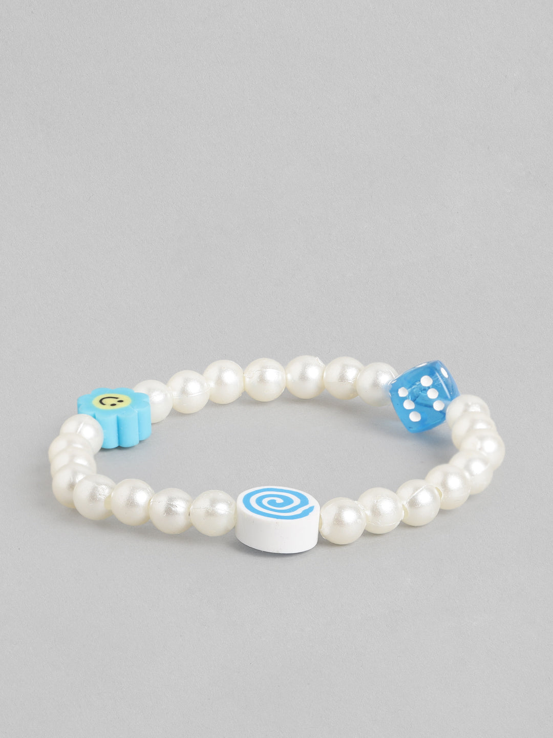 Blueberry KIDS pearl and beaded necklace and bracelet combo