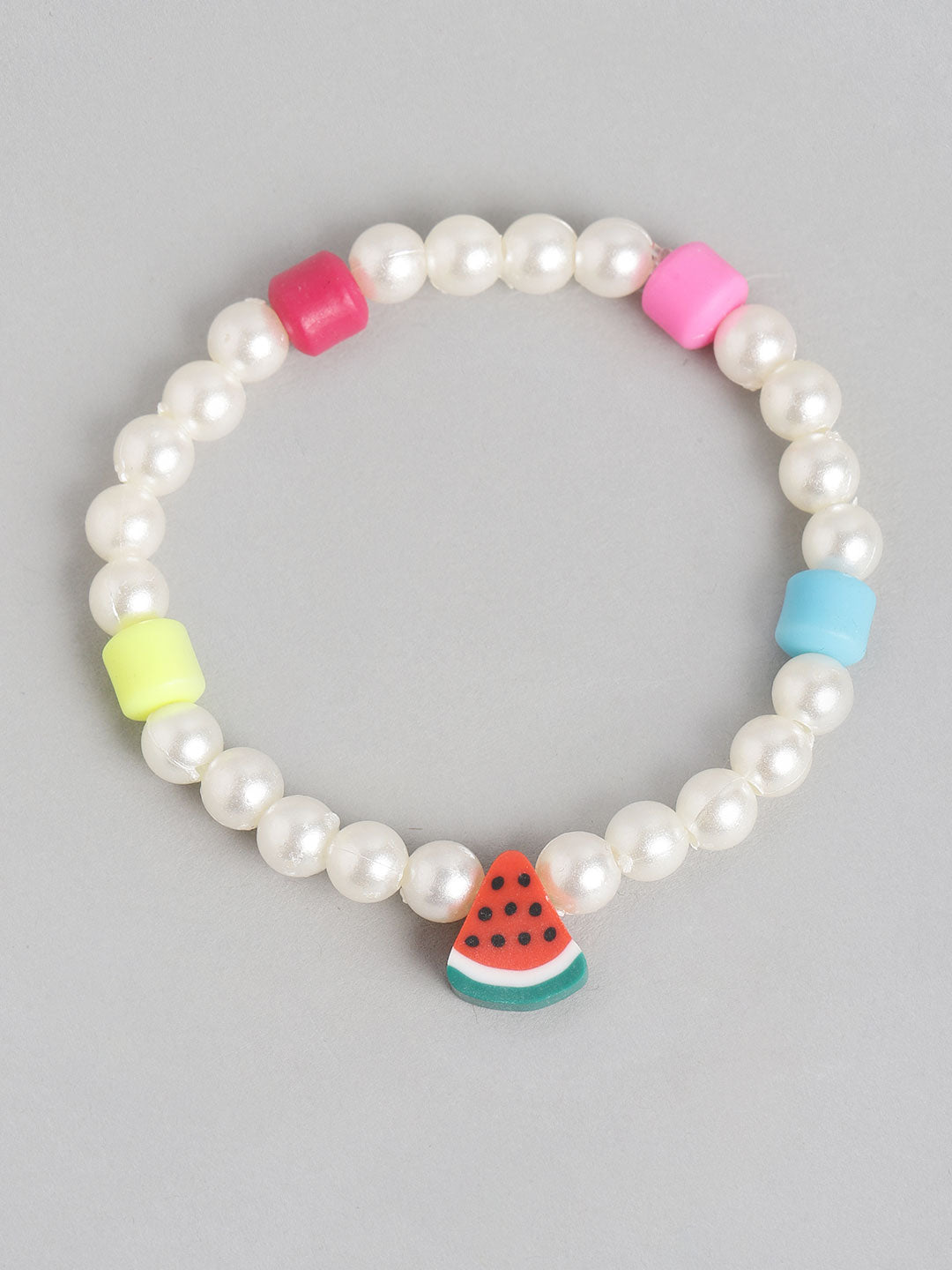 Blueberry KIDS pearl and fruit beaded necklace and bracelet combo