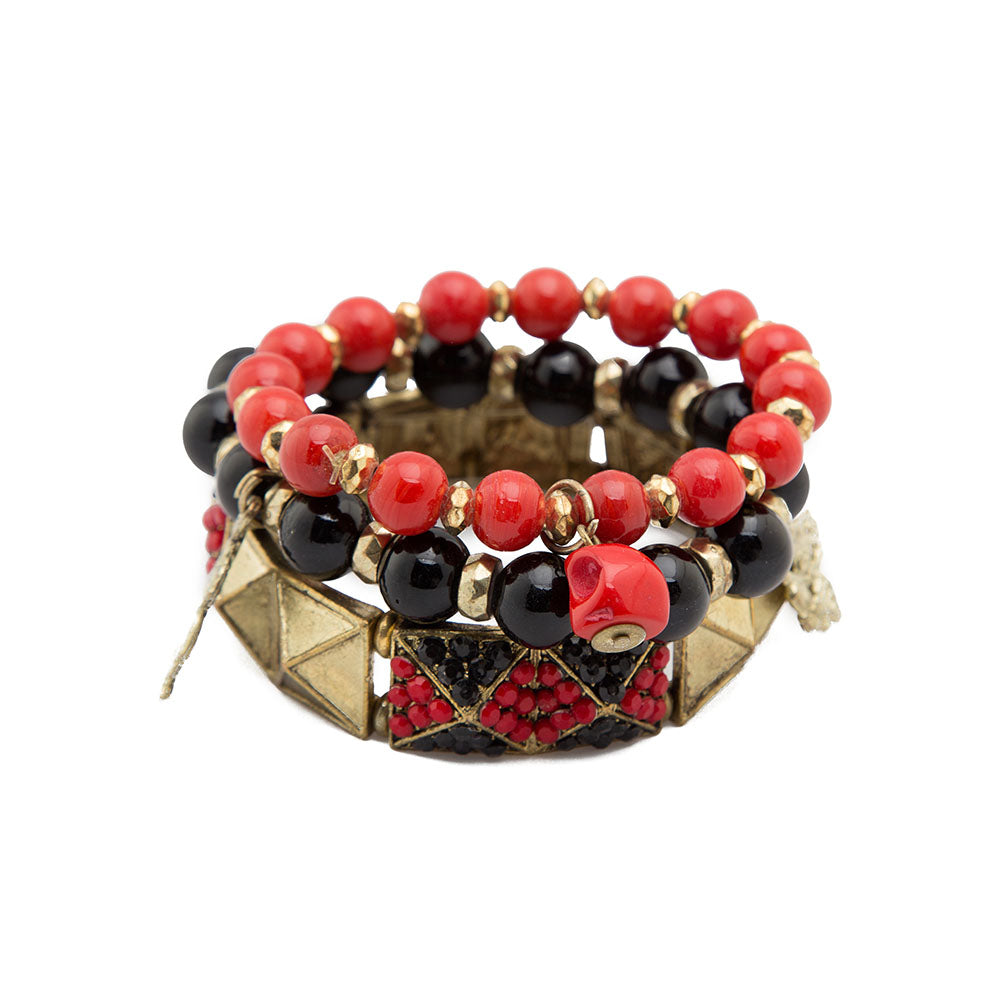Blueberry set of 3 bracelets