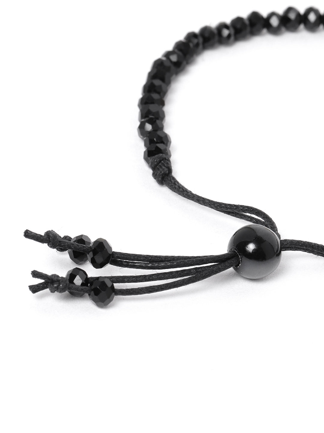 Blueberry Evil Eye Blue beaded bracelet