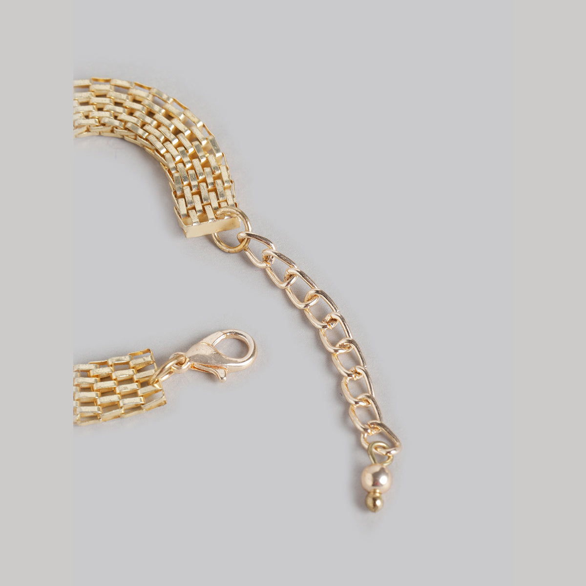 Blueberry Eveil Eye gold plated chain bracelet Onesize / Gold / Women