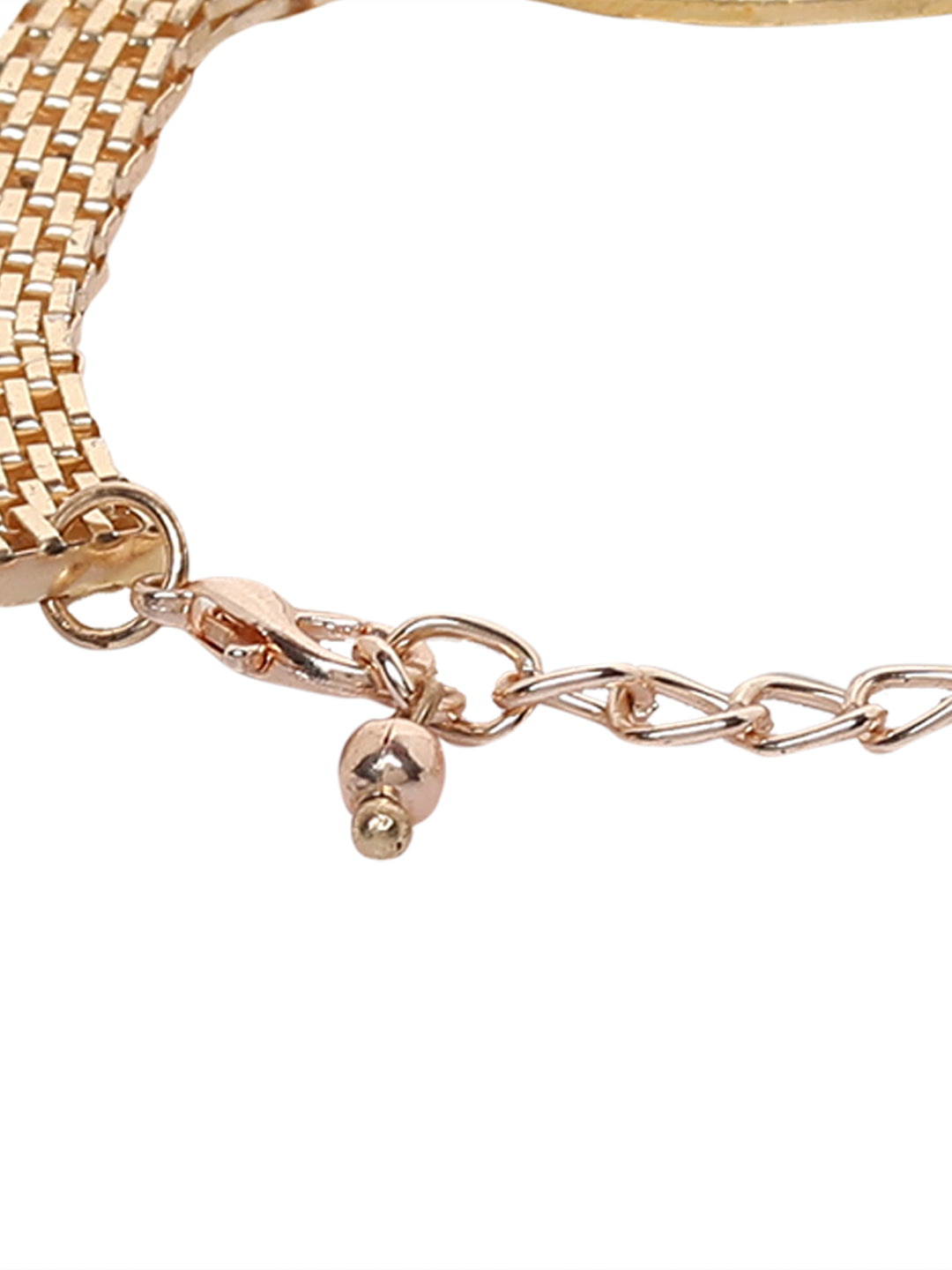 Blueberry Eveil Eye gold plated chain bracelet