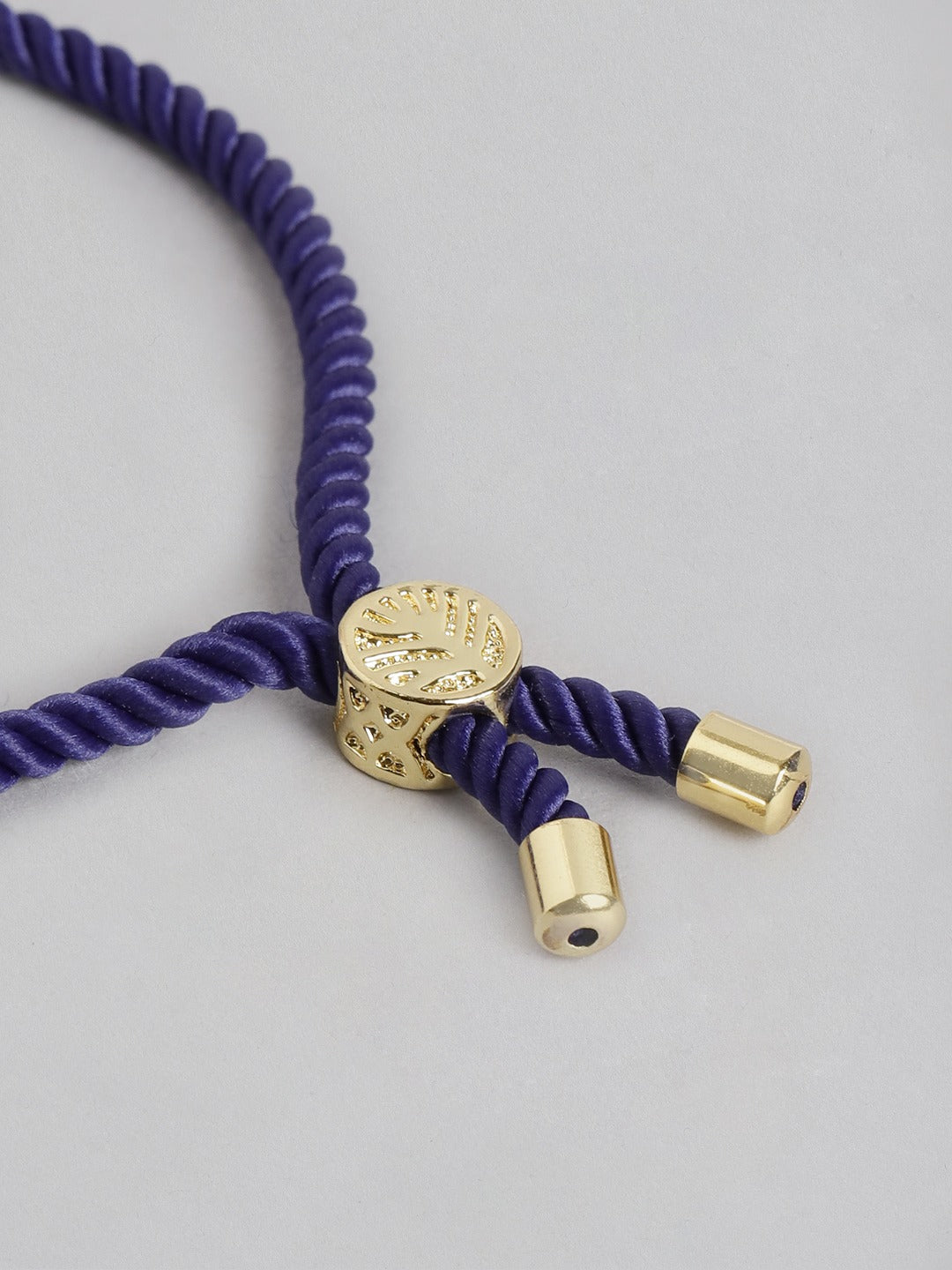 Blueberry blue Evil Eye bracelet