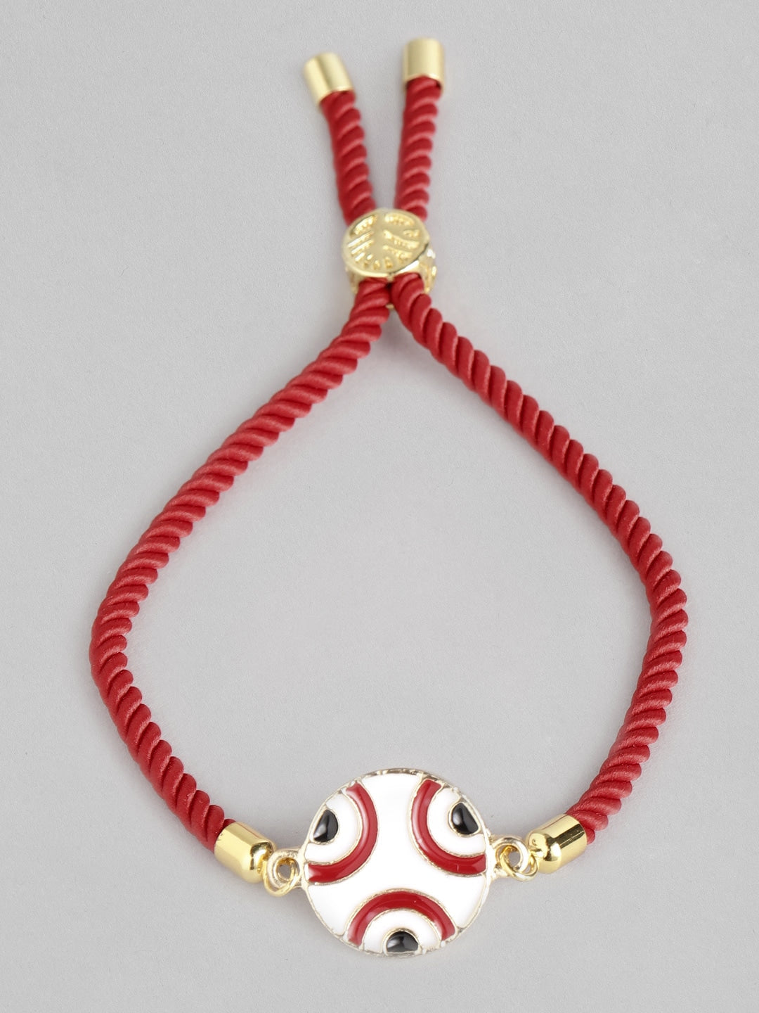 Blueberry red Evil Eye bracelet