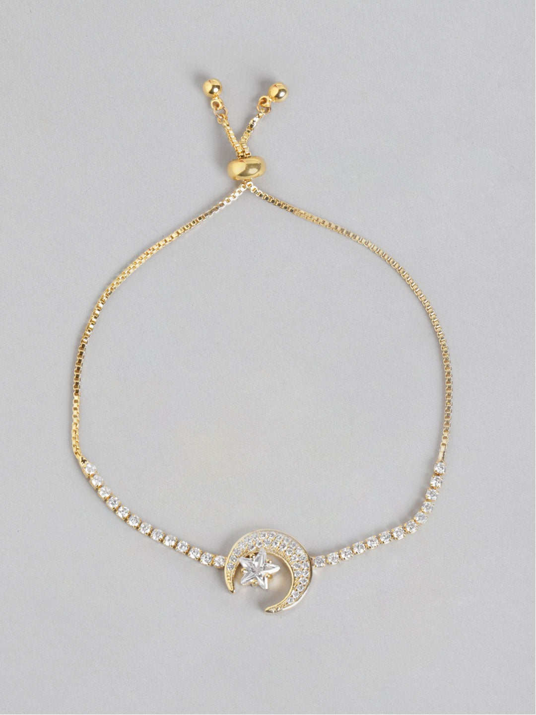 Blueberry gold Shawwal Moon chain bracelet