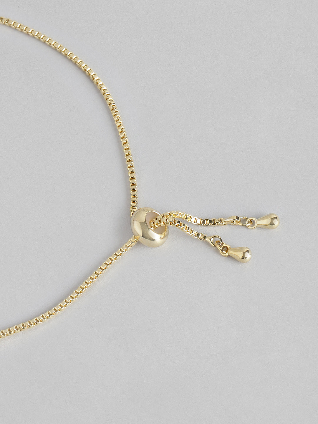 Blueberry Golden Bee stone embellished bracelet