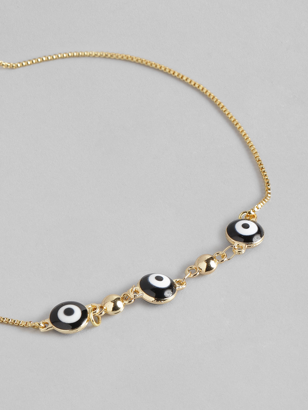 Blueberry Guardian evil eye bracelet