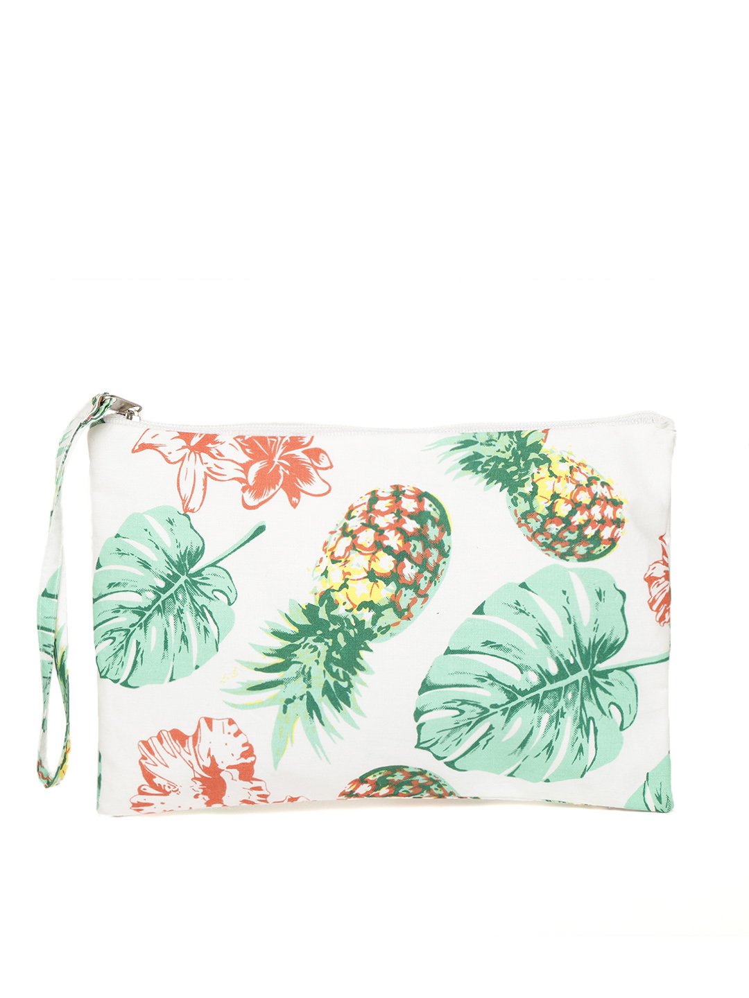 Blueberry multi color fruit printed pouch