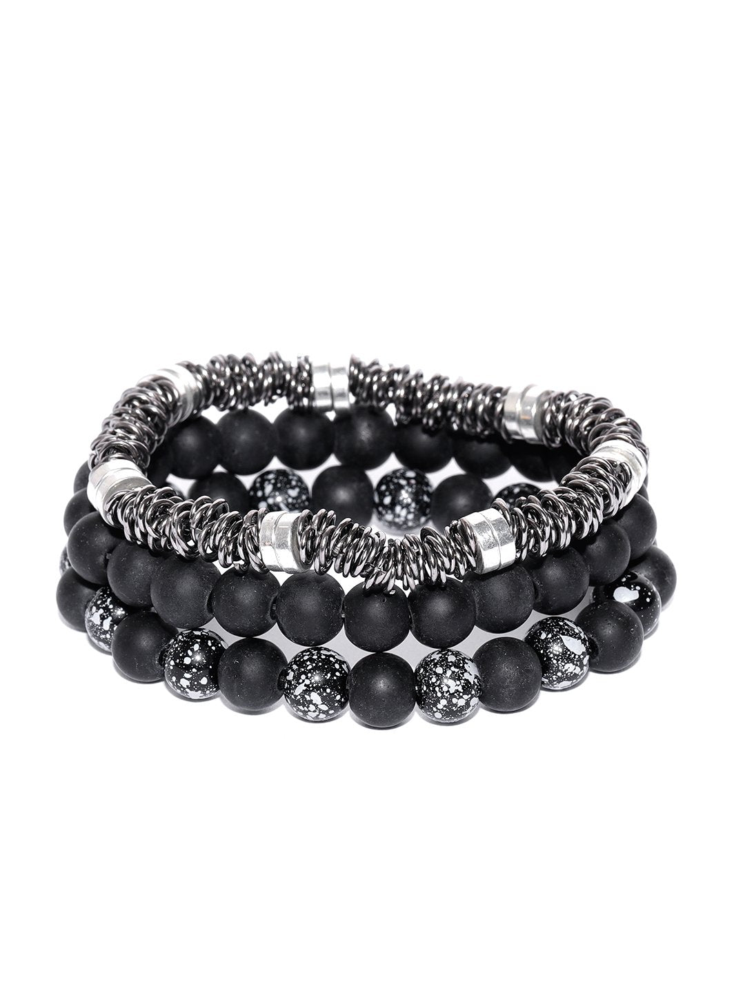 Lazy Panda set of 3 multi color bracelet
