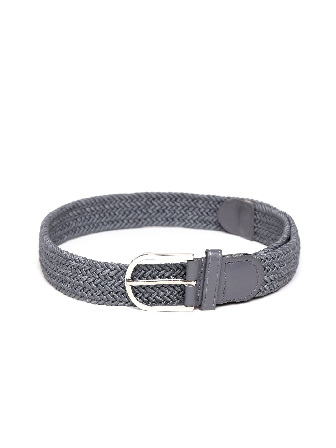 Lazy panda men grey webbed belt
