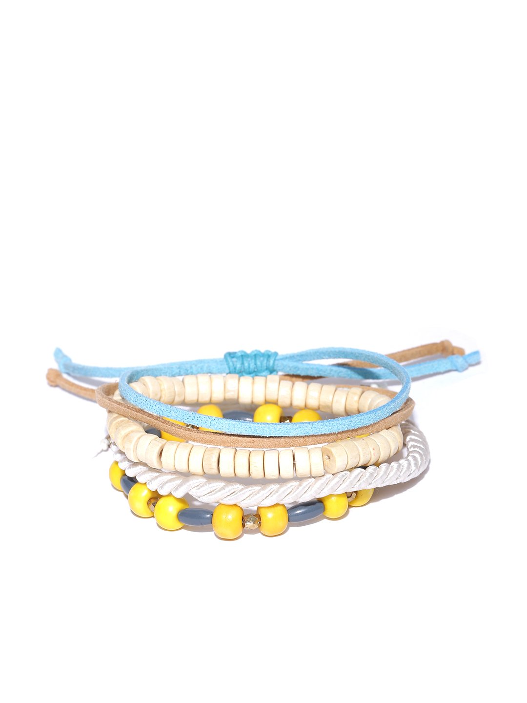 Lazy panda men set of 5 bracelets-onesize-multi