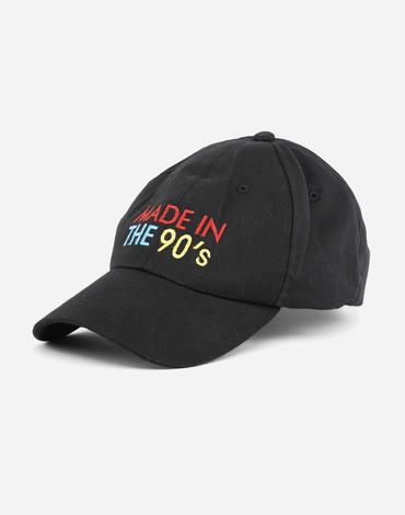 Lazy panda Unisex black cap MADE IN THE 90'S embroidery baseball cap