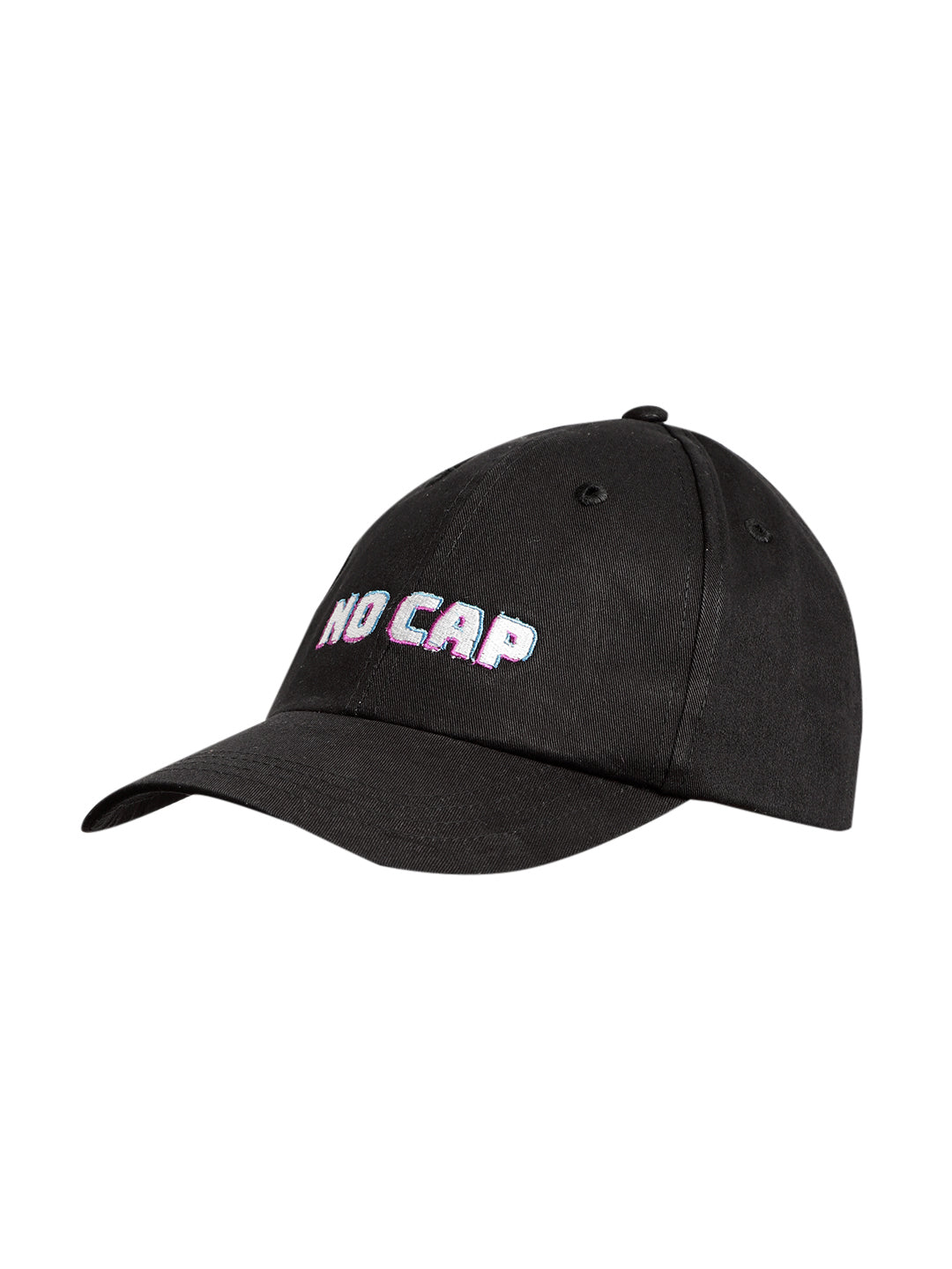 Blueberry NO CAP embroidery black baseball cap