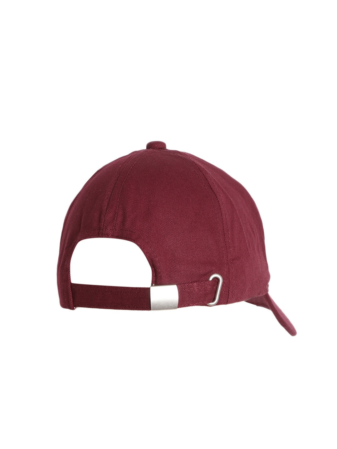Blueberry Maroon solid baseball cap