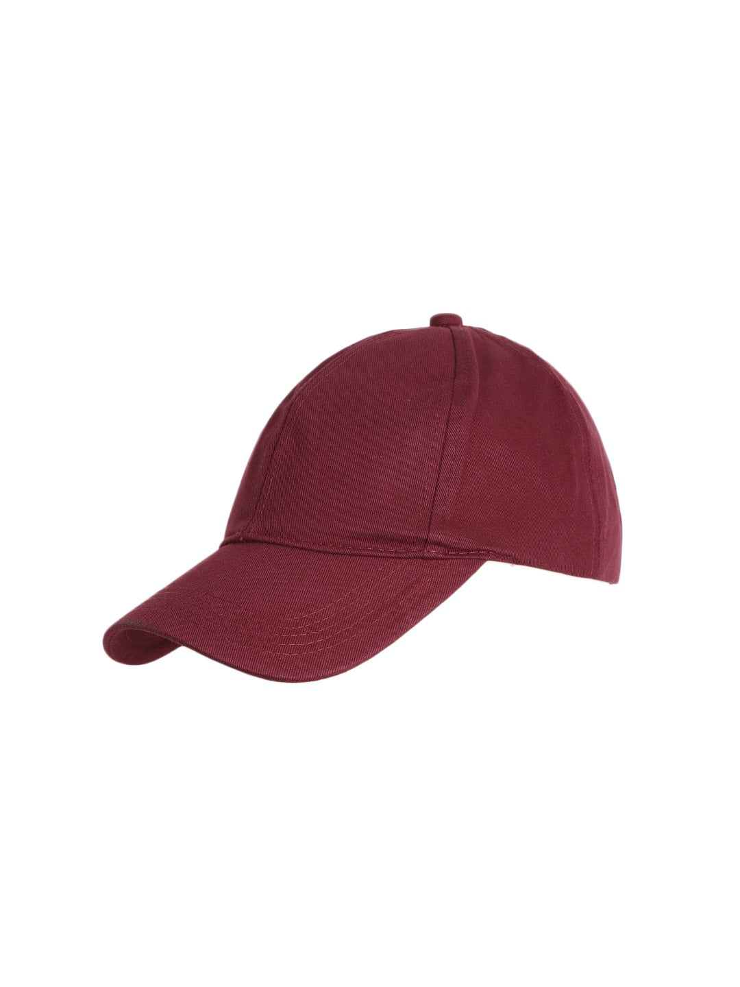 Blueberry Maroon solid baseball cap