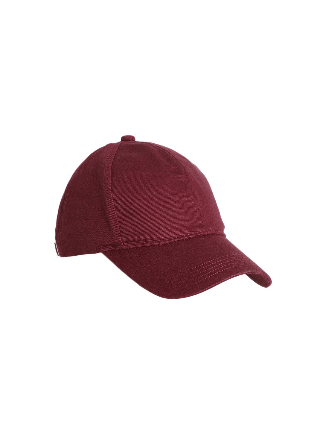 Blueberry Maroon solid baseball cap
