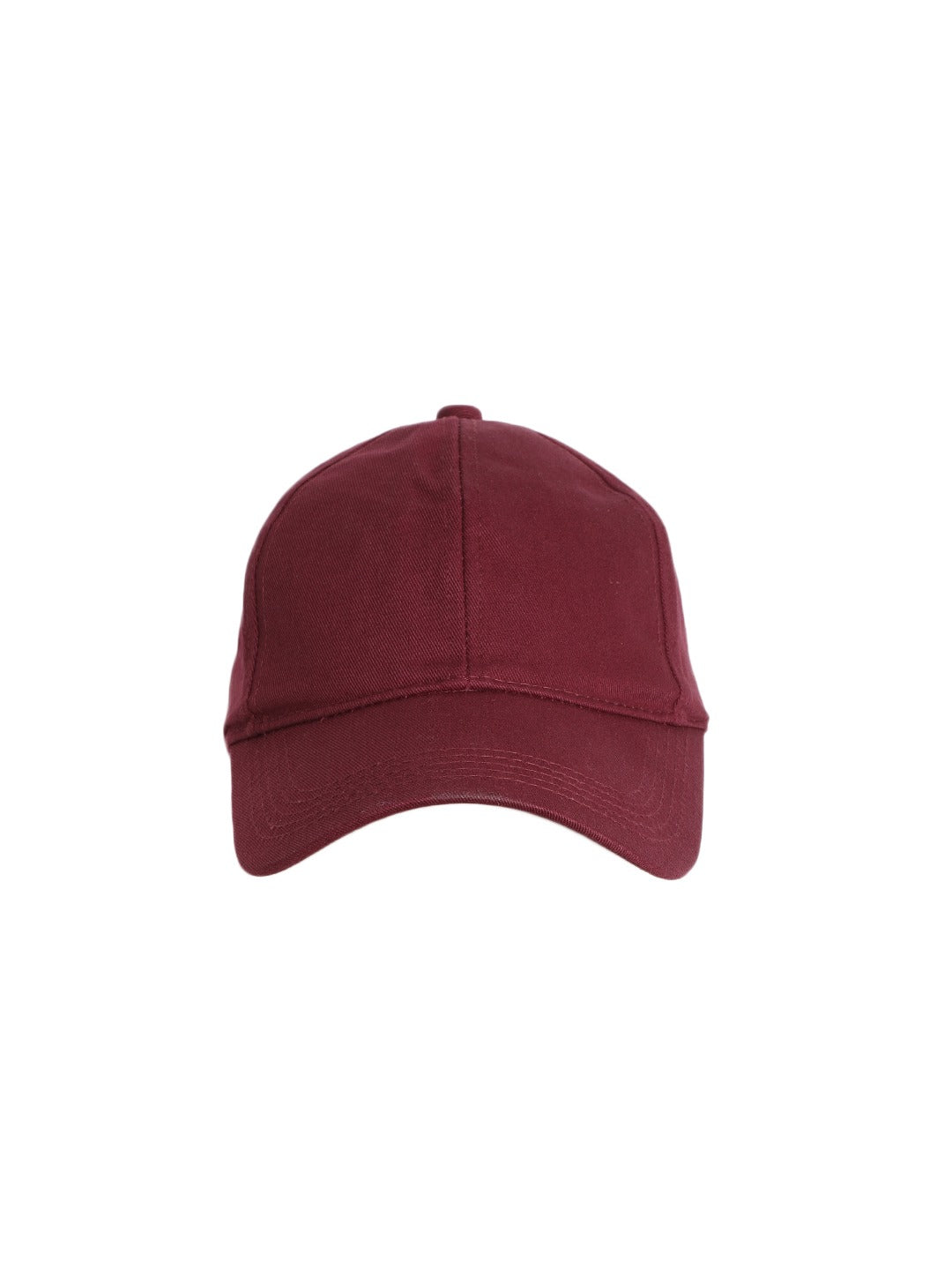 Blueberry Maroon solid baseball cap