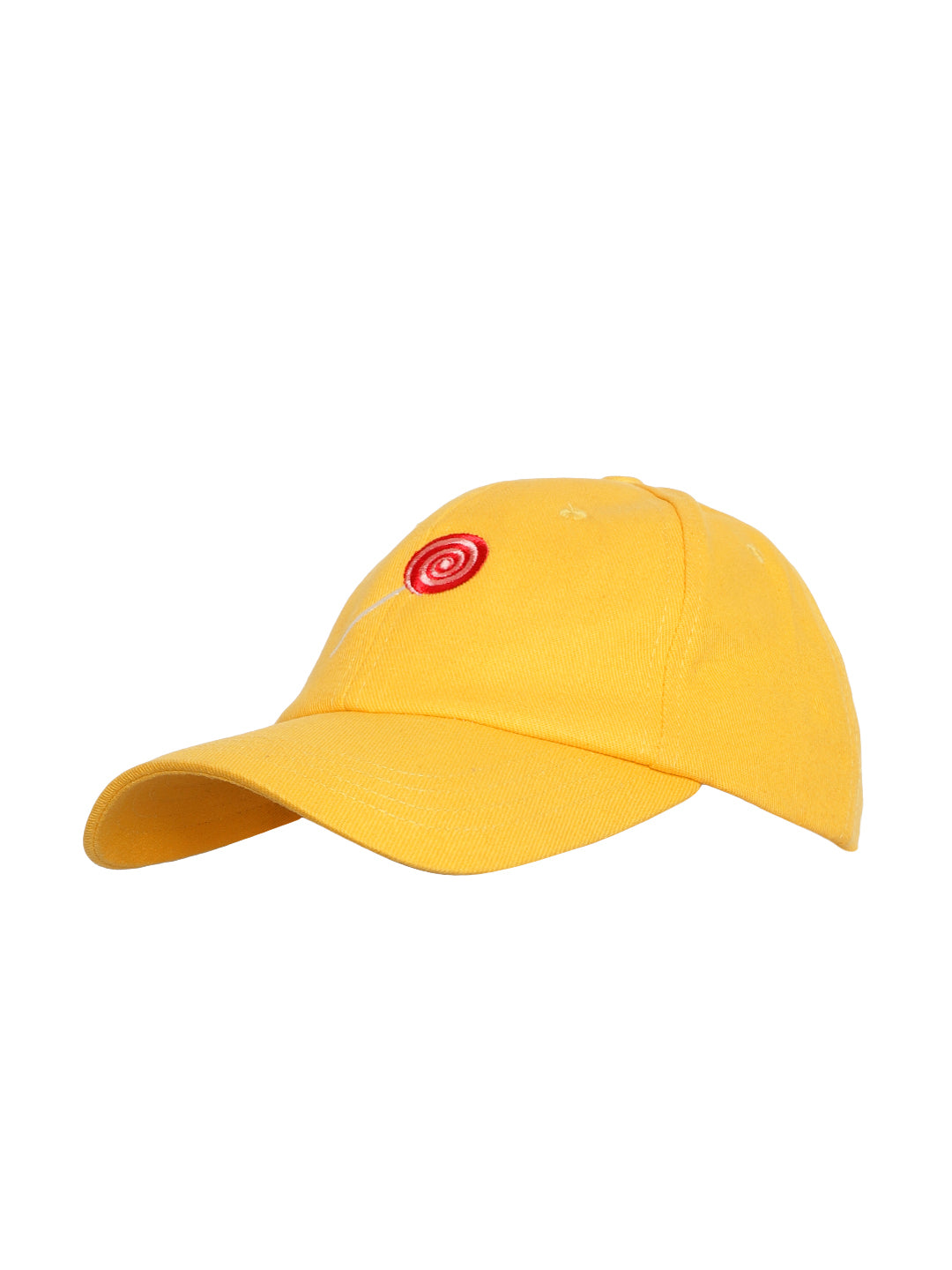 Blueberry Yellow lollipop embroidered baseball cap
