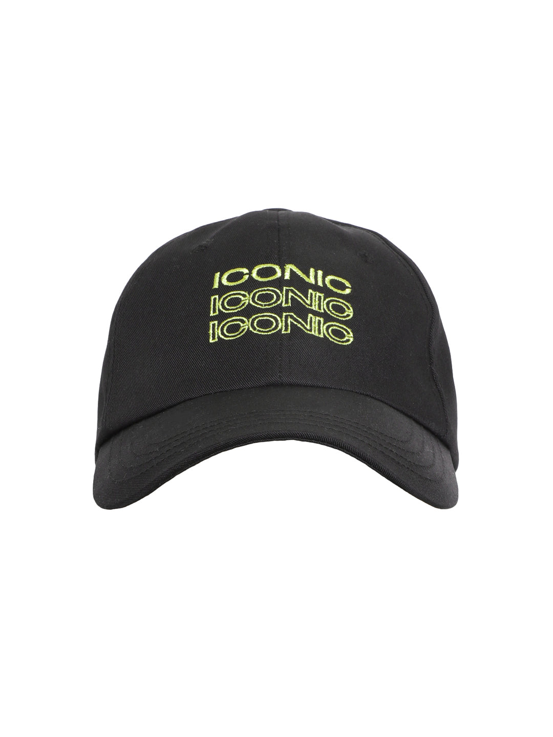 Blueberry Black ICONIC embroidered baseball cap