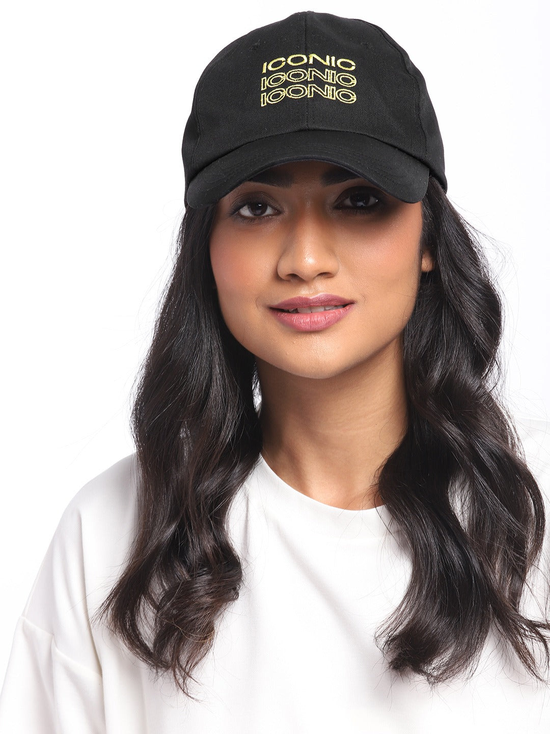 Blueberry Black ICONIC embroidered baseball cap
