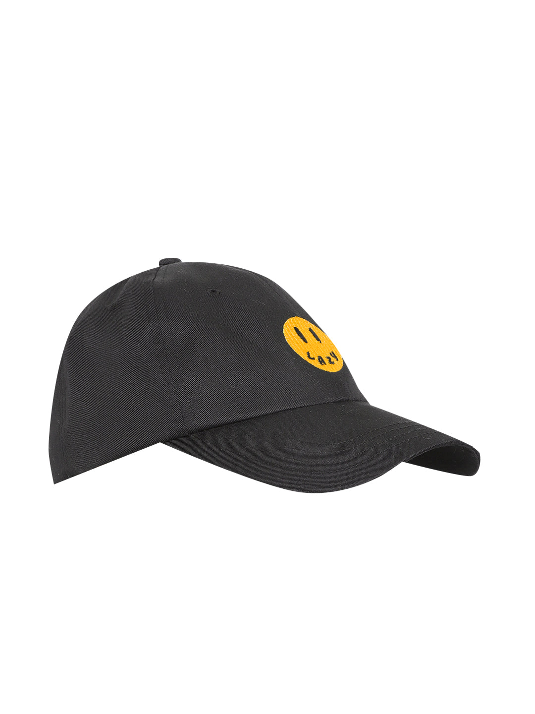Blueberry Black smile embroidered baseball cap