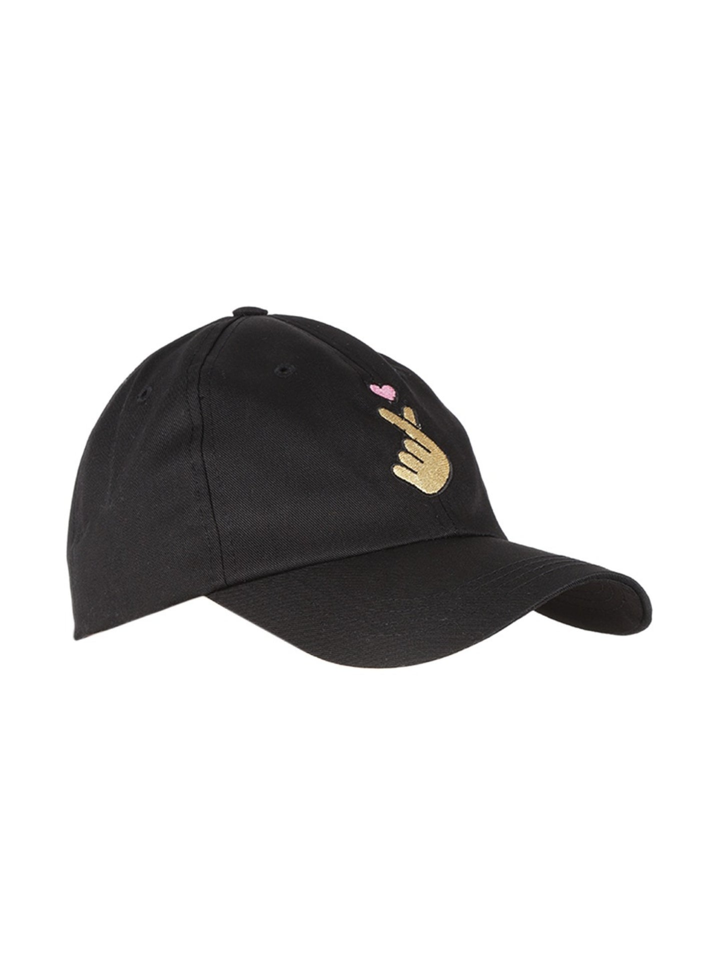 Blueberry black embroidery baseball cap