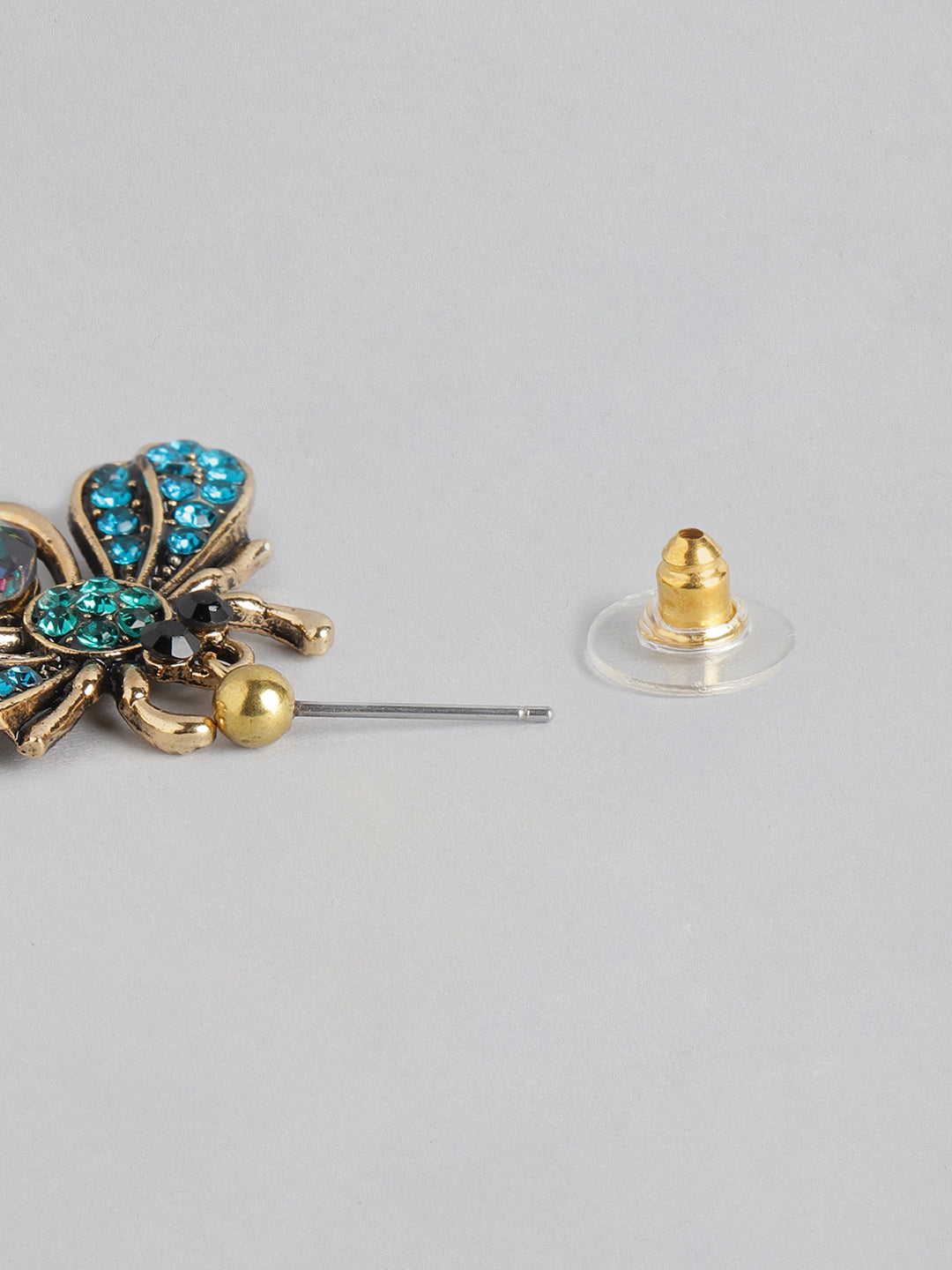 Blueberry Fly away multicolor butterfly earring