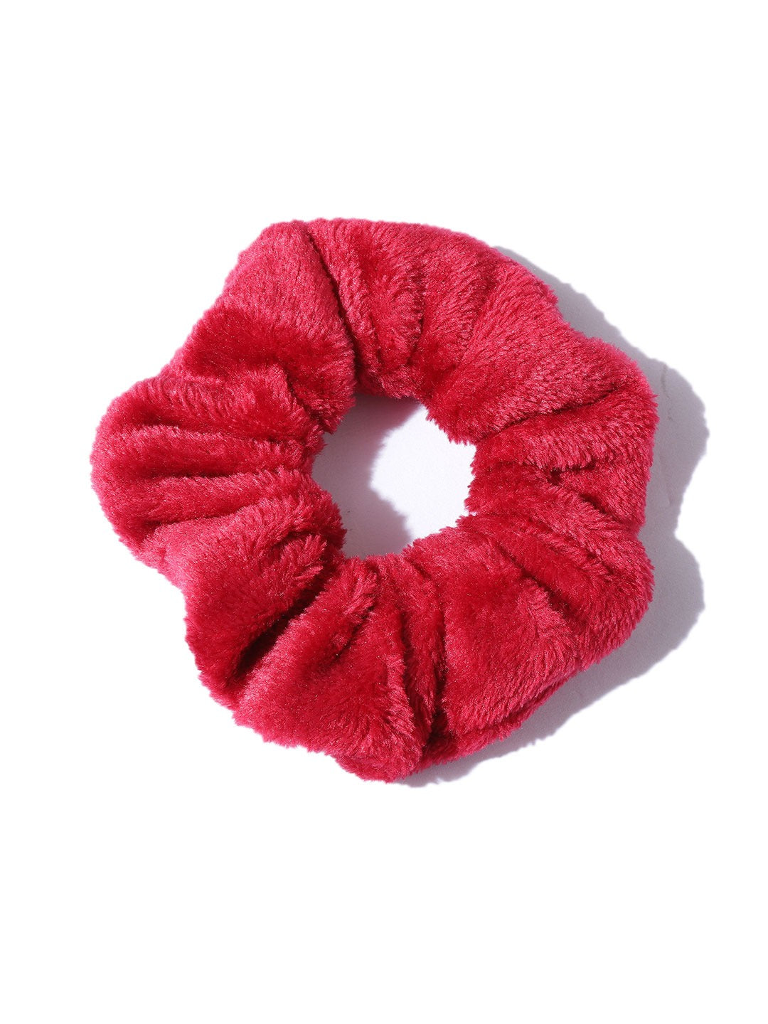 Blueberry set of 4 multi color velvet scrunchies