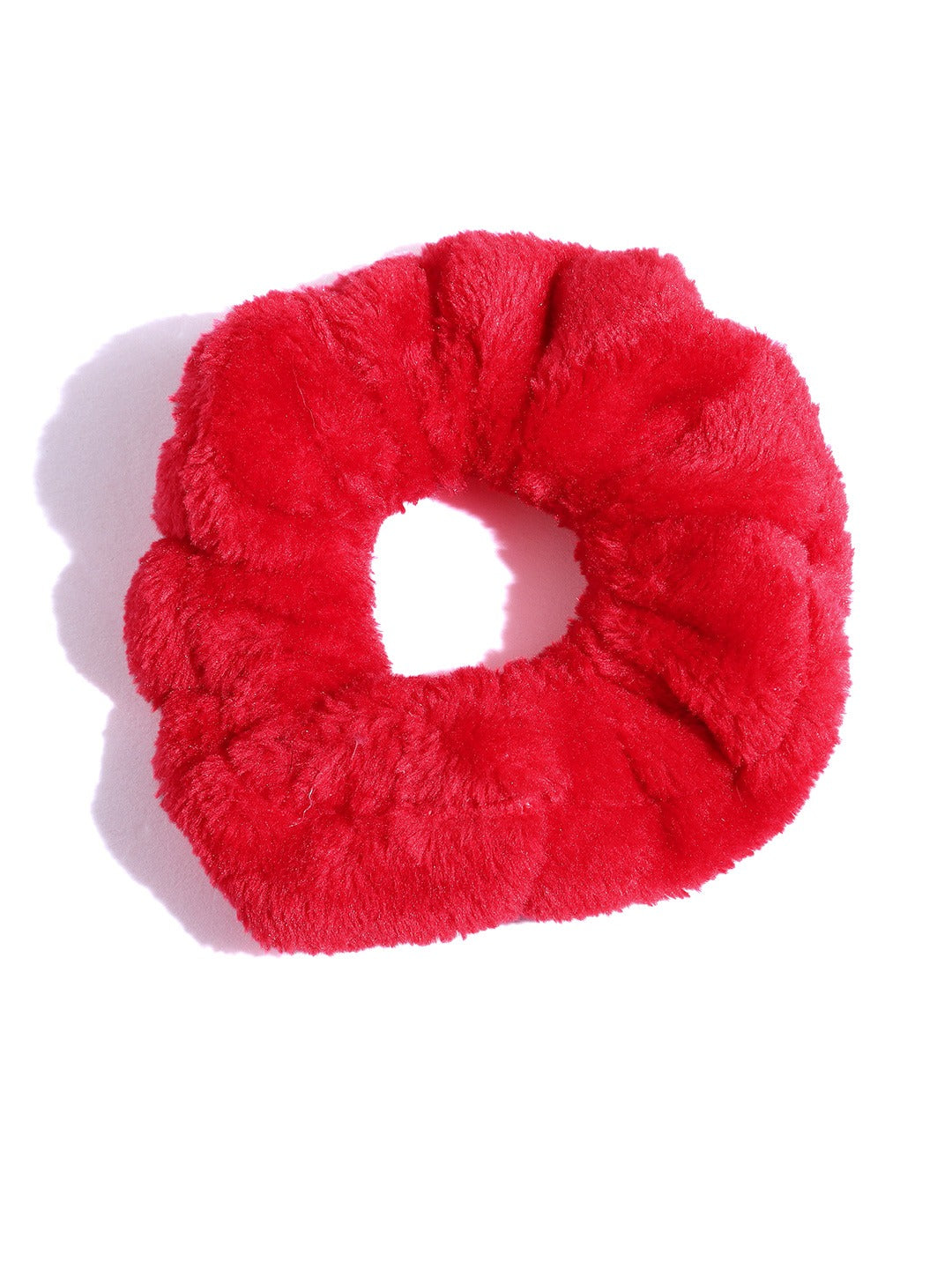 Blueberry set of 3 multi color velvet scrunchies