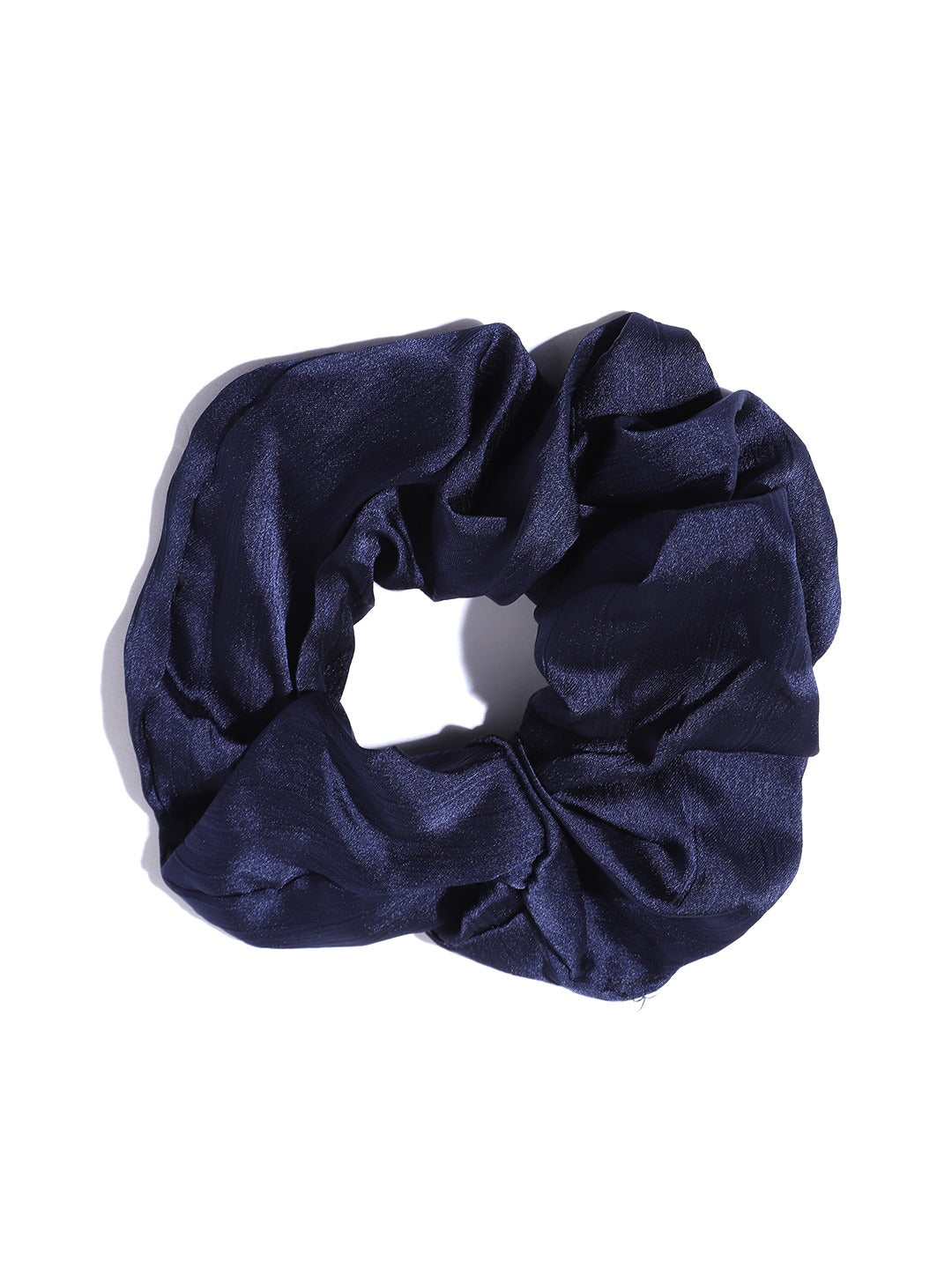 Blueberry set of 3 multi color satin scrunchies