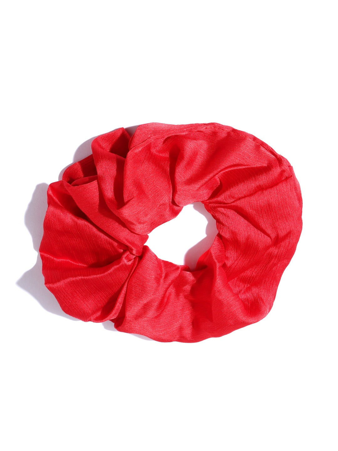 Blueberry set of 3 multi color satin scrunchies