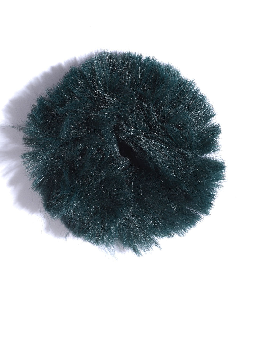 Blueberry set of 4 multi fur scrunchies