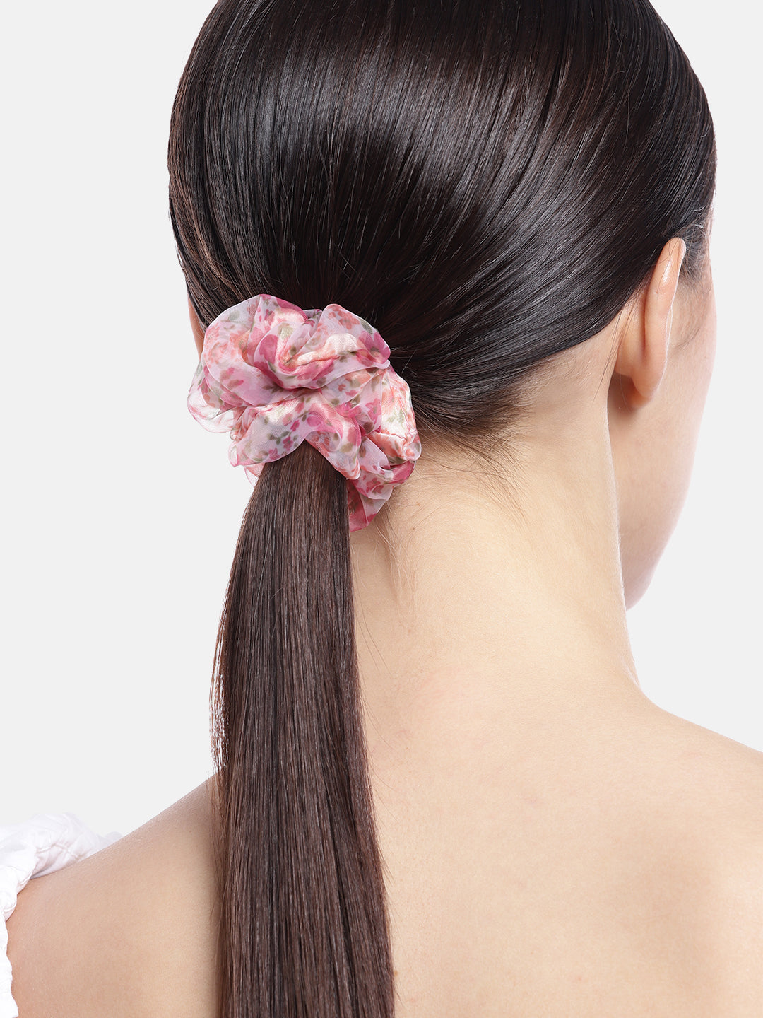 Blueberry set of 3 multi color scrunchies