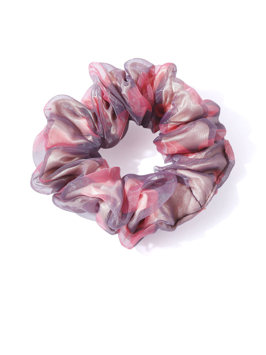 Blueberry set of 3 multi color scrunchies