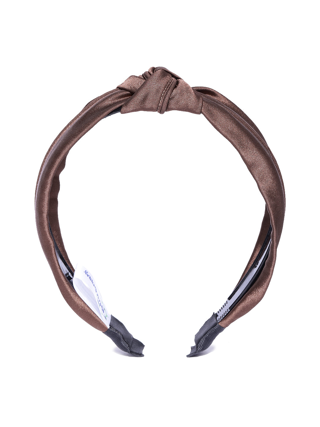 Blueberry brown knoted hairband