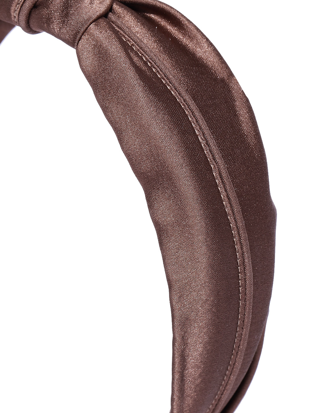 Blueberry brown knoted hairband