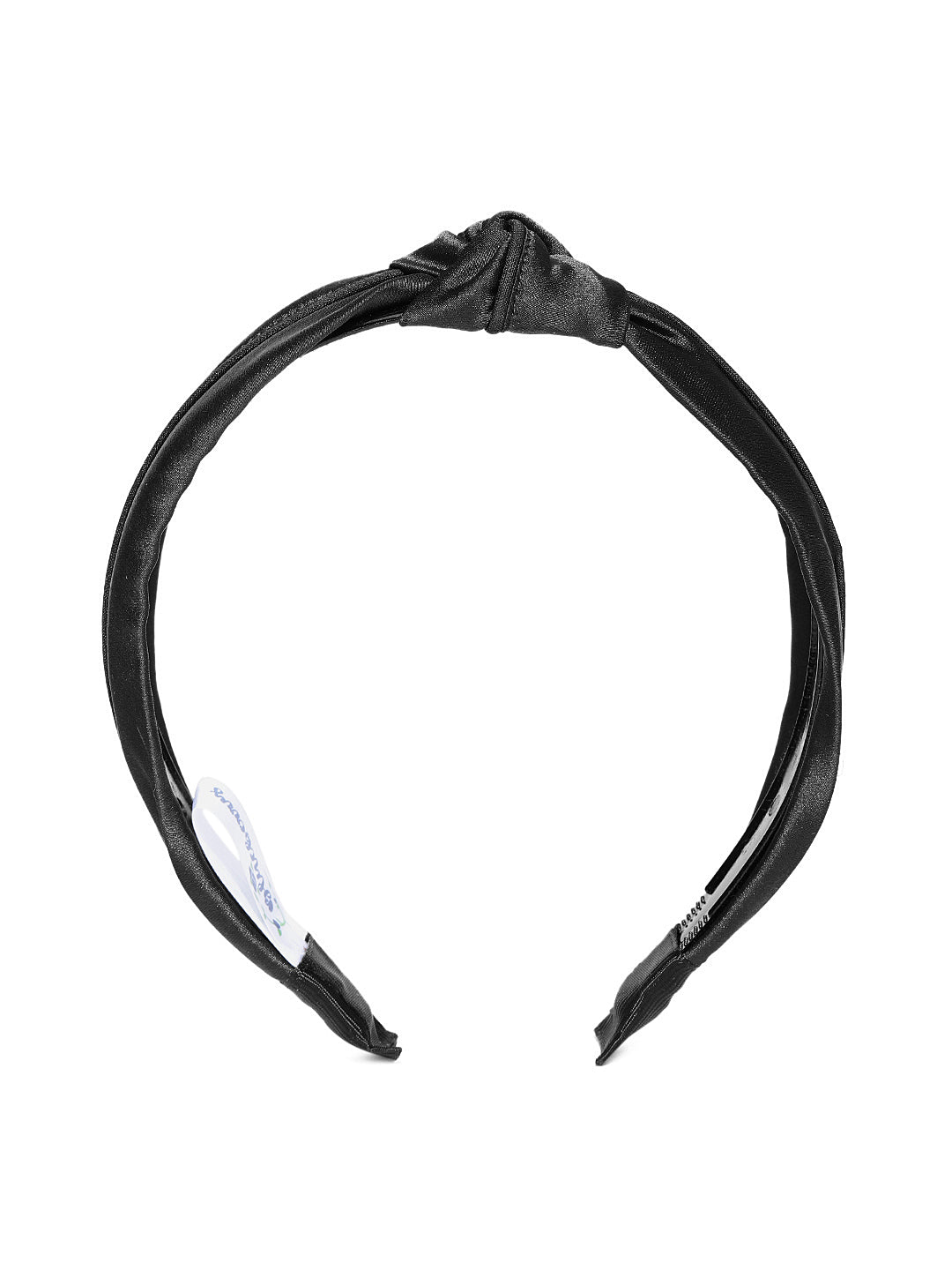 Blueberry black knoted hairband