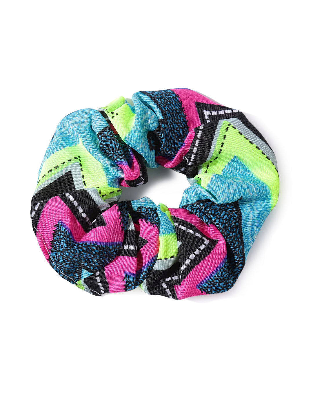 Blueberry set of 4 multi color ponytail holder