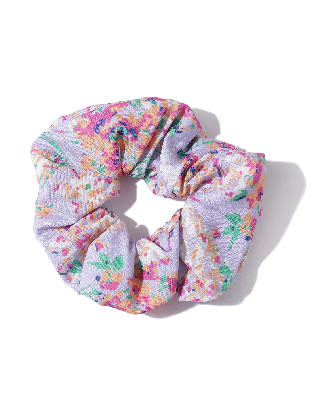 Blueberry set of 3 multi color ponytail holder