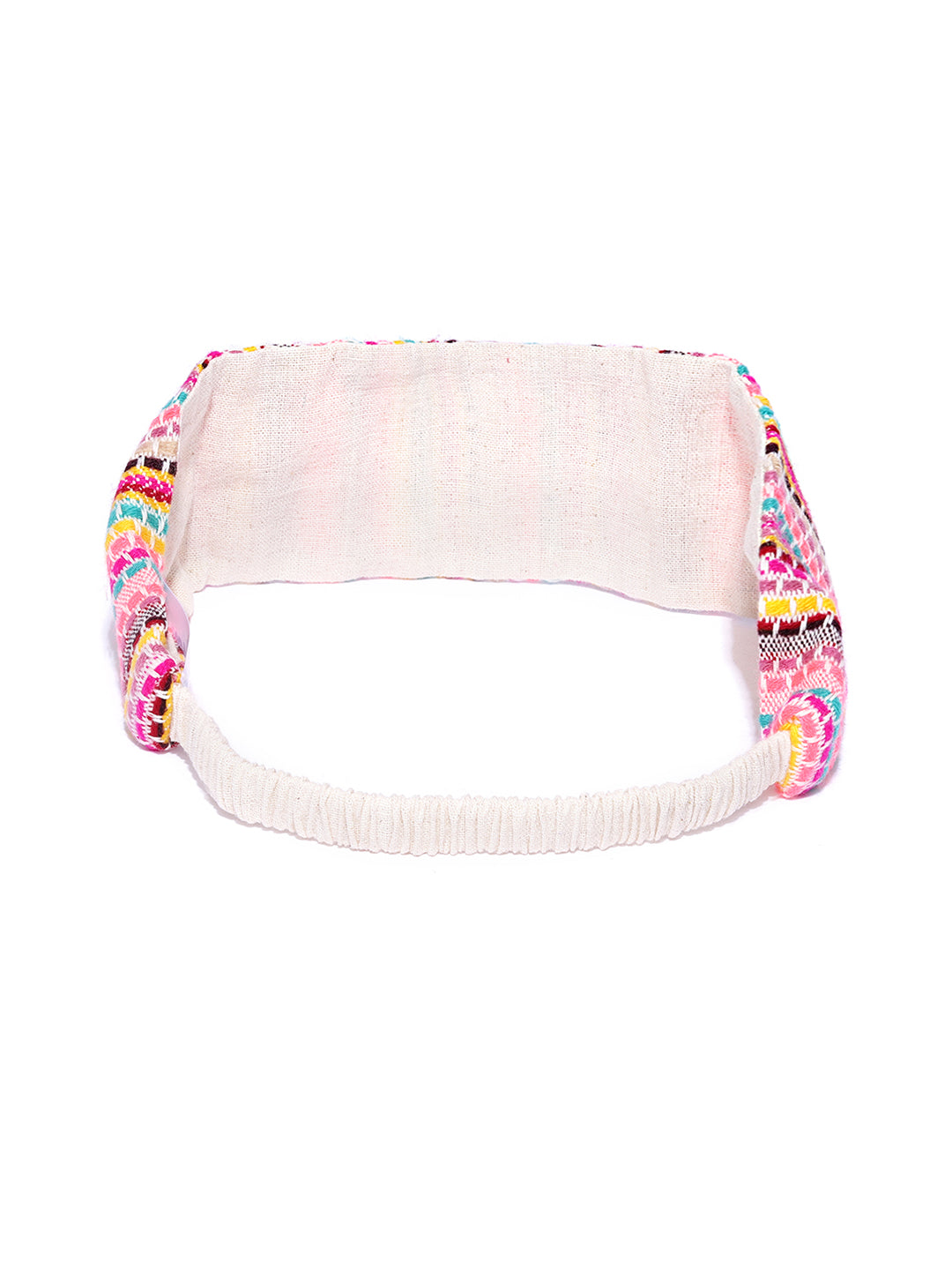 Blueberry multi colour woven design hairband